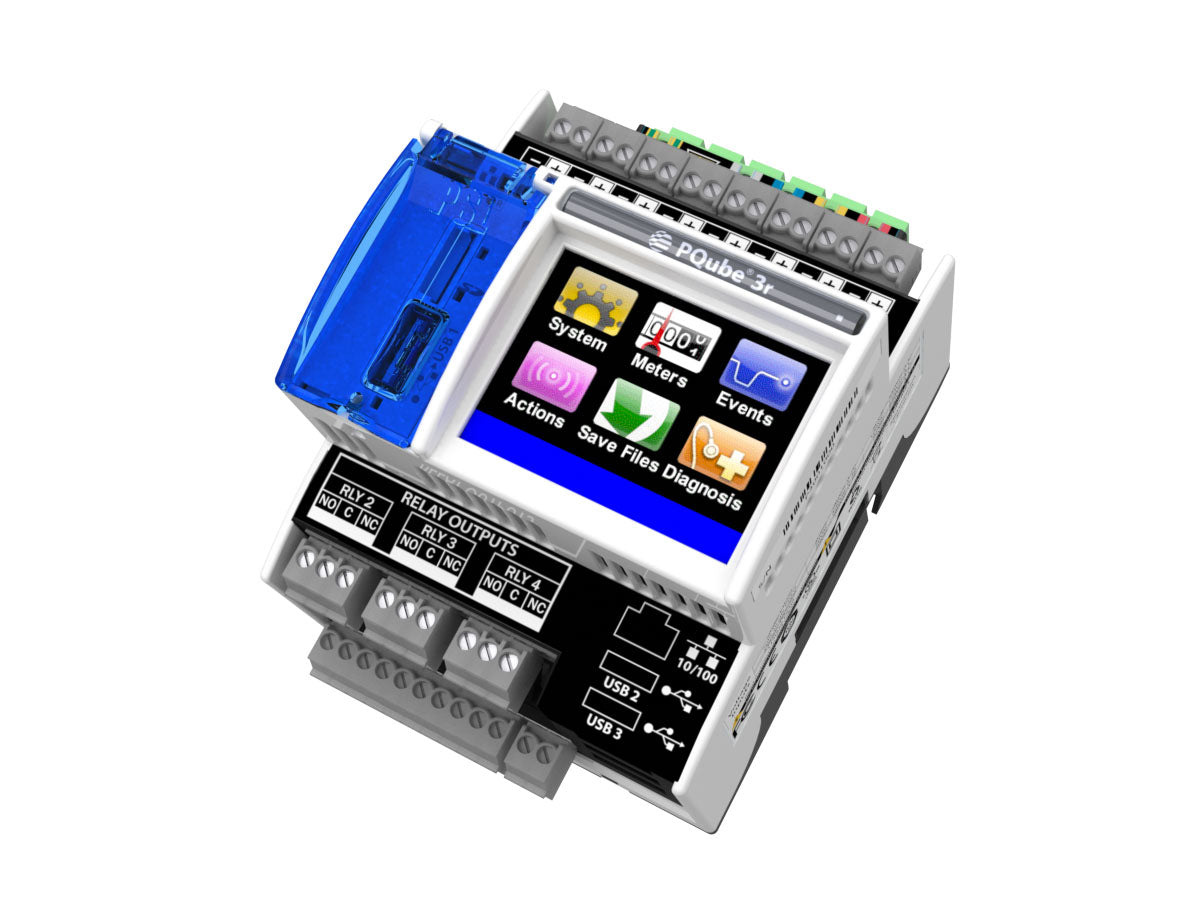 PQube 3r Power Analyzer (4 relays)
