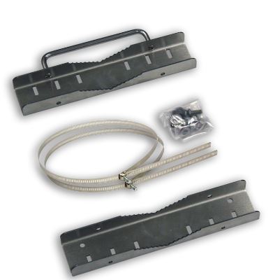 Stainless Steel Pole Mount Bracket Set